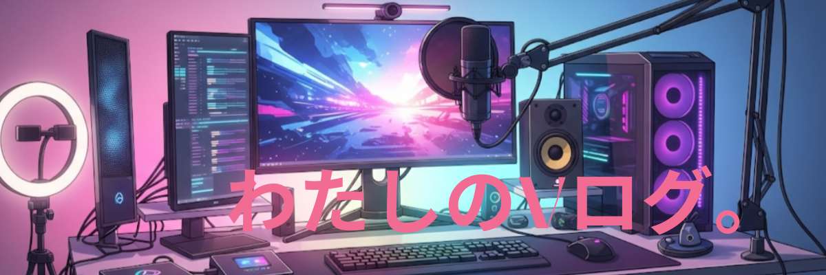 わたしのVログ。